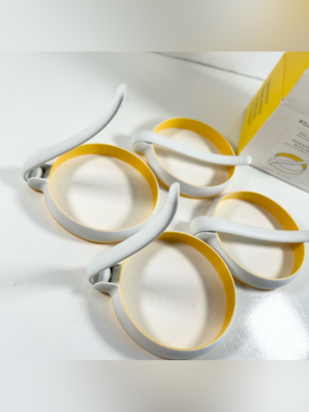 Williams Sonoma Egg Fry Rings Set of 4 - Picture 12 of 13